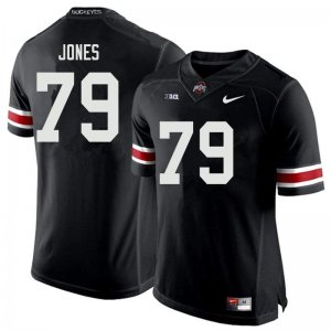 Men's Ohio State Buckeyes #79 Dawand Jones Black Nike NCAA College Football Jersey Outlet XAP4044JJ